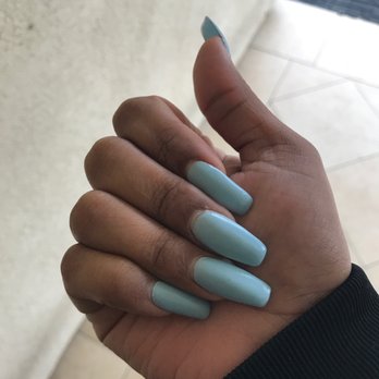 2k Nails - 3rd week of coffin shape acrylics - Nail Salons Near Me - Mission Hills, California