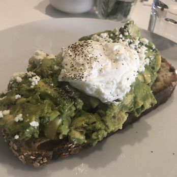 Threefold Cafe - Avocado toast, poached egg and mushroom on the bottom - Breakfast & Brunch Near Me - Coral Gables, Florida Threefold Cafe - Avocado toast, poached egg and mushroom on the bottom - Breakfast & Brunch Near Me - Coral Gables, Florida