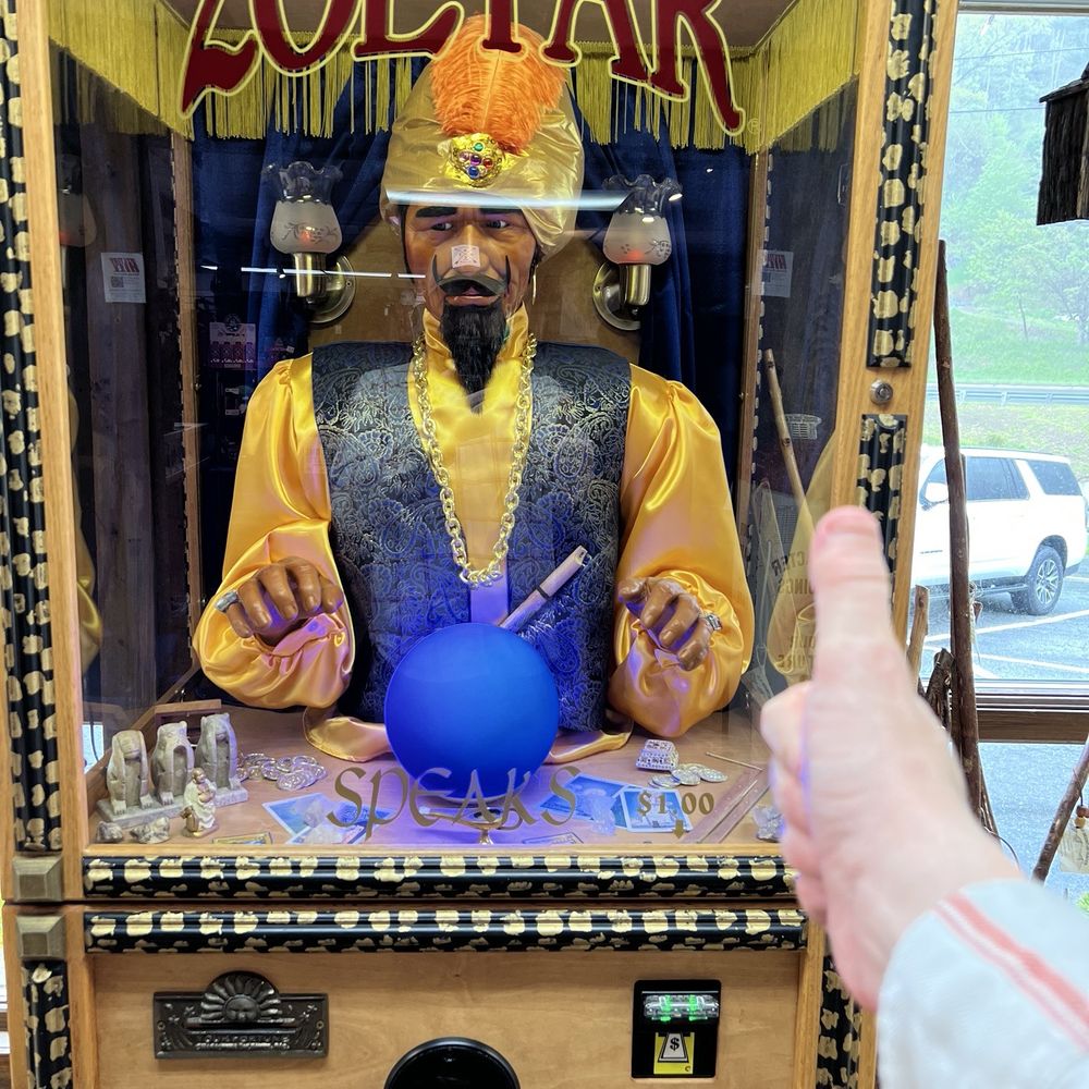 Mystery Hill - ZOLTAR! And my thumb. - Museums Near Me - Blowing Rock, North Carolina Mystery Hill - ZOLTAR! And my thumb. - Museums Near Me - Blowing Rock, North Carolina