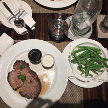 Roanoke - Medium well Prime Rib and green beans. - Cocktail Bars Near Me - Chicago, Illinois Roanoke - Medium well Prime Rib and green beans. - Cocktail Bars Near Me - Chicago, Illinois