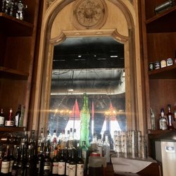 Big cool looking mirror - it looks old/original but no one knew