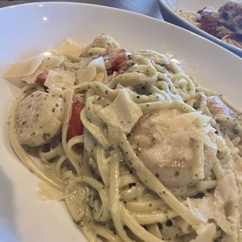 Stella Point Grille - Pesto pasta over linguine with Scallops. - Bars Near Me - Kensington, Maryland Stella Point Grille - Pesto pasta over linguine with Scallops. - Bars Near Me - Kensington, Maryland