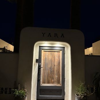 Yara Hotel - Outside of Yara at Night - Hotels Near Me - Palm Springs, California