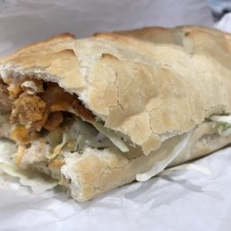 Fake Meat Buffalo Sandwich