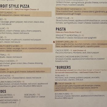 Backlot Pizza Kitchen - Menu as of 5/18/2024 - Pizza Near Me - Glendale, Wisconsin