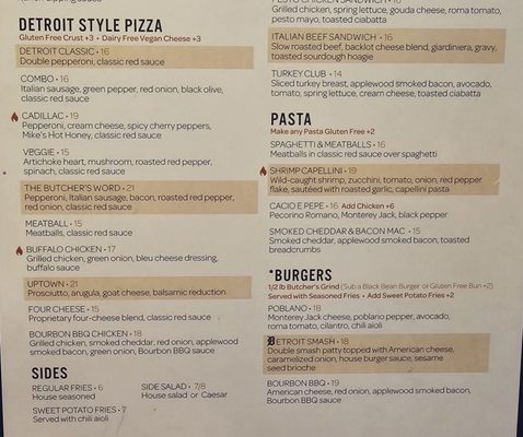Menu photo 7 Backlot Pizza Kitchen Glendale, WI