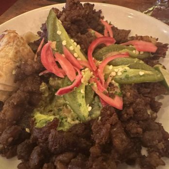 La Frida Mexican Grill & Seafood - Chicarrone steak app w tortillas a meal in itself - Mexican Near Me - Tucson, Arizona
