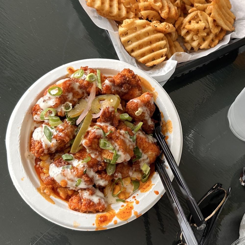 Street Corner Kitchen - stx hot chicken corn bowl - Mexican Near Me - Corpus Christi, Texas Street Corner Kitchen - stx hot chicken corn bowl - Mexican Near Me - Corpus Christi, Texas