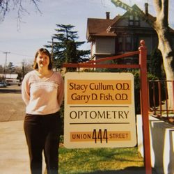 Stacy Cullum, OD - ~*Throw Back Thursday Northridge Style*~ Back in March of 2007 when Dr. Cullum officially took over the practice from Dr. Garry Fish!