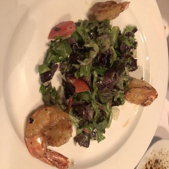 Celestino Restaurant - 1/2 portion of the salad with grilled shrimp. - Italian Near Me - Pasadena, California Celestino Restaurant - 1/2 portion of the salad with grilled shrimp. - Italian Near Me - Pasadena, California