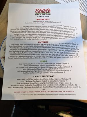 Menu photo 2 Talula's Garden Philadelphia, PA