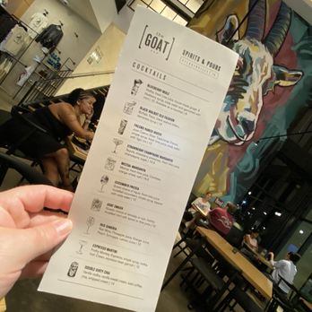 The Goat Pflugerville - Drink menu - Bars Near Me - Pflugerville, Texas