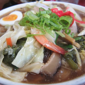 Foo Foo Tei - #9 Umani Ramen: Seafood, pork, vegetable, mushroom w/ gravy. Shoyu base. - Tapas/Small Plates Near Me - Hacienda Heights, California