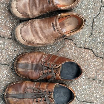Golden Shoe Repair - Before Photo - Shoe Repair Near Me - Arlington, Virginia Golden Shoe Repair - Before Photo - Shoe Repair Near Me - Arlington, Virginia