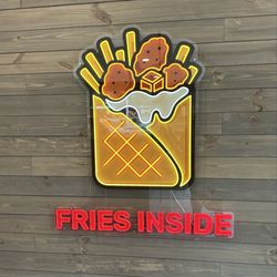 Fries Inside - Wall art