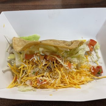 Rudy's Taco Shop - a taco in a paper container - Mexican Near Me - La Costa, California Rudy's Taco Shop - a taco in a paper container - Mexican Near Me - La Costa, California
