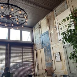 Sage Cafe - Back wall