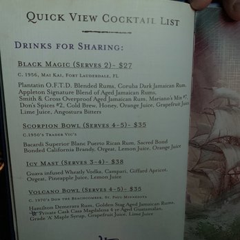 Undertow - Arcadia - Menu - Tiki Bars Near Me - Phoenix, Arizona Undertow - Arcadia - Menu - Tiki Bars Near Me - Phoenix, Arizona