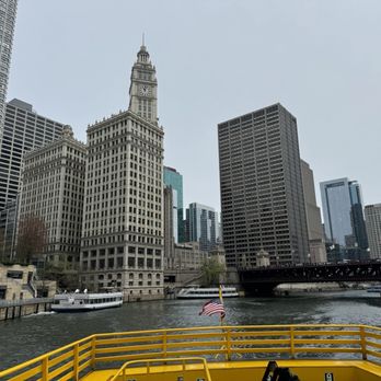 Chicago Water Taxi - View from water taxi - Boat Charters Near Me - Chicago, Illinois
