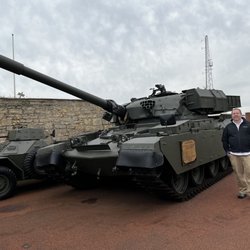 Haugh Battery Museum - Tanks and a light house