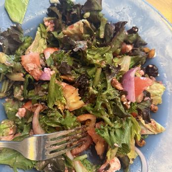 VI Grill - very berry salad (started eating before took picture) - Burgers Near Me - Suttons Bay, Michigan VI Grill - very berry salad (started eating before took picture) - Burgers Near Me - Suttons Bay, Michigan