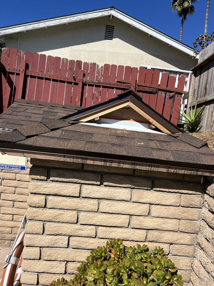 Slide of Mister Roofing