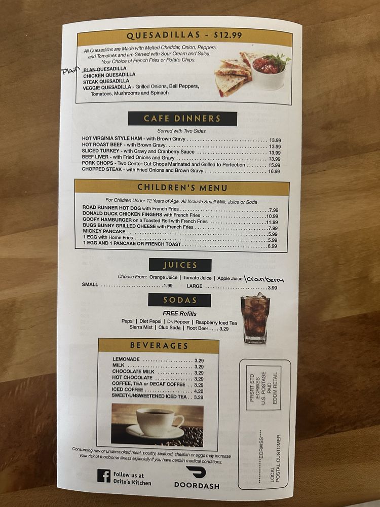 Osito's Kitchen — Mexican restaurant in Parkesburg