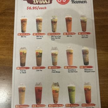 Minano Ramen - Specialty drinks - Bubble Tea Near Me - Tampa, Florida Minano Ramen - Specialty drinks - Bubble Tea Near Me - Tampa, Florida