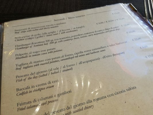 Menu photo 1 Gran Caffè del Passeggero Rome, RM