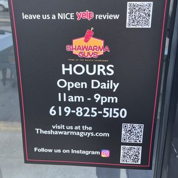 Shawarma Guys - Middle Eastern Near Me - La Mesa, California