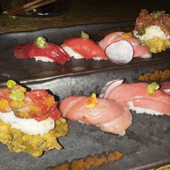 Kinjo Room - Tuna Flights - Sushi Bars Near Me - Atlanta, Georgia