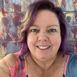 Hair color, cut & style by Lisa Snyder