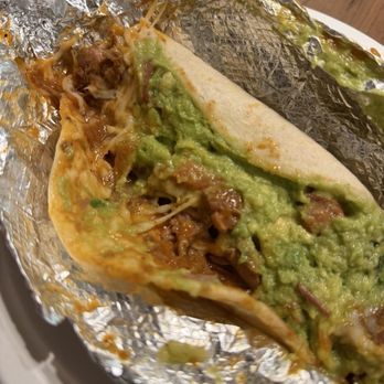 Super Pollo Asados - Taco Guisada with guacamole - Mexican Near Me - San Antonio, Texas