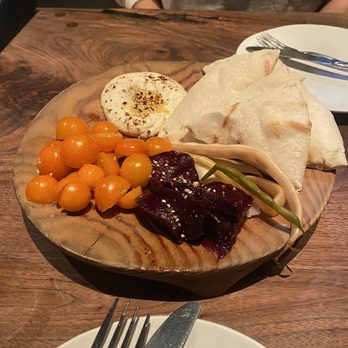 Little Star Diner - Sourdough Pita Mezze Plate - Diners Near Me - Bozeman, Montana