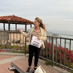 Orange County Walking Tours - Our tour guide, Jill.