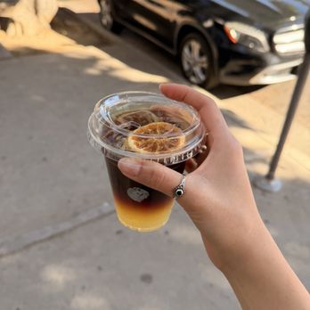 Comet Over Delphi - Kalamansi espresso soda - Coffee & Tea Near Me - Highland Park, California Comet Over Delphi - Kalamansi espresso soda - Coffee & Tea Near Me - Highland Park, California