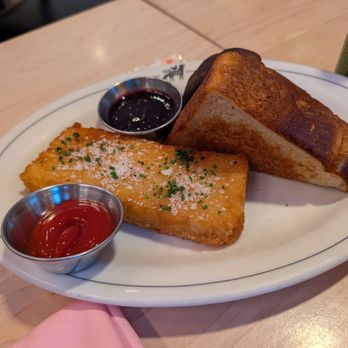 Fox And The Hen - Sides hash browns and sourdough with AMAZING jam - Breakfast & Brunch Near Me - Denver, Colorado Fox And The Hen - Sides hash browns and sourdough with AMAZING jam - Breakfast & Brunch Near Me - Denver, Colorado