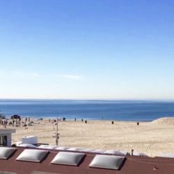 Surf City Hostel - View from my room.