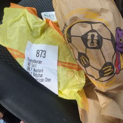 Just showing a picture to make sure that I am telling the truth about McDonald's
