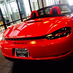 Jackie Cooper Imports - The 2017 Porsche 718 Boxster S. Red is the color this season at Jackie Cooper Porsche!