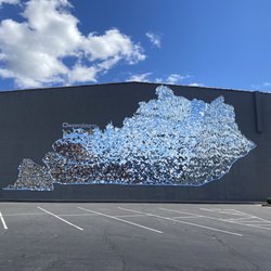 Mirror Mosaic Mural