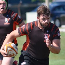 The Irish Barber - Now in his third year as A-side Prop at BGSU Rugby, he still comes back home for a haircut. Can't beat the scissors of Sean Gormley!!!