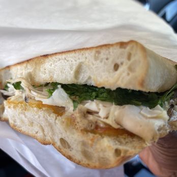 Lightbulb Coffee - Chicken Mushrooms Panini - Breakfast & Brunch Near Me - La Mesa, California Lightbulb Coffee - Chicken Mushrooms Panini - Breakfast & Brunch Near Me - La Mesa, California