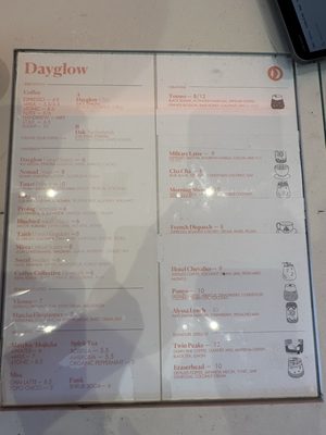 Menu photo 2 Dayglow Los Angeles, CA Menu photo 2 Dayglow Los Angeles, CA