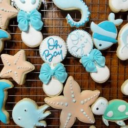 Happy Day Creations - Under the sea baby shower theme...adorable!
