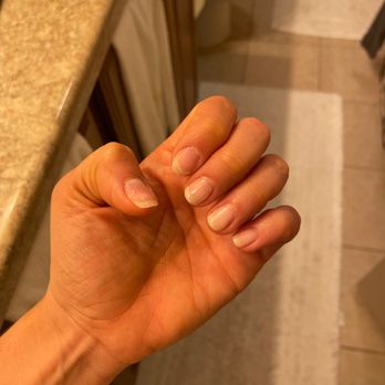 Amy's Nails - Mani that only lasted 4 days or so. Back home they would always last me at least 2 weeks. - Nail Salons Near Me - Marana, Arizona