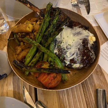 Blue Ridge Kitchen - Steak had a nice char on the outside and was moist and flavorful inside. - Southern Near Me - Sebastopol, California