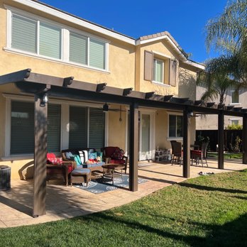 Superior Patios - Patio built by Superior patios. - Awnings Near Me
