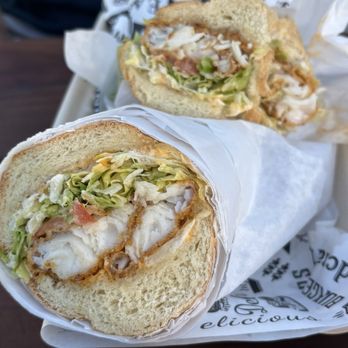Da Boot To Da Bay - Catfish Po-boy - American Near Me - San Francisco, California Da Boot To Da Bay - Catfish Po-boy - American Near Me - San Francisco, California