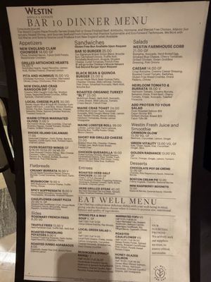 Menu photo 1 Bar 10 Boston, MA Menu photo 1 Bar 10 Boston, MA